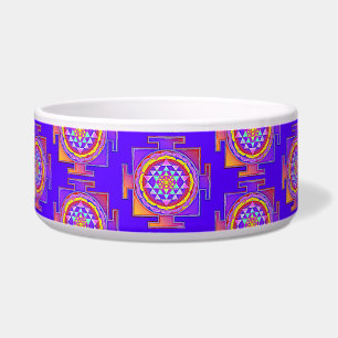 Tigela Sri Yantra - Símbolo hinduísmo Design 1