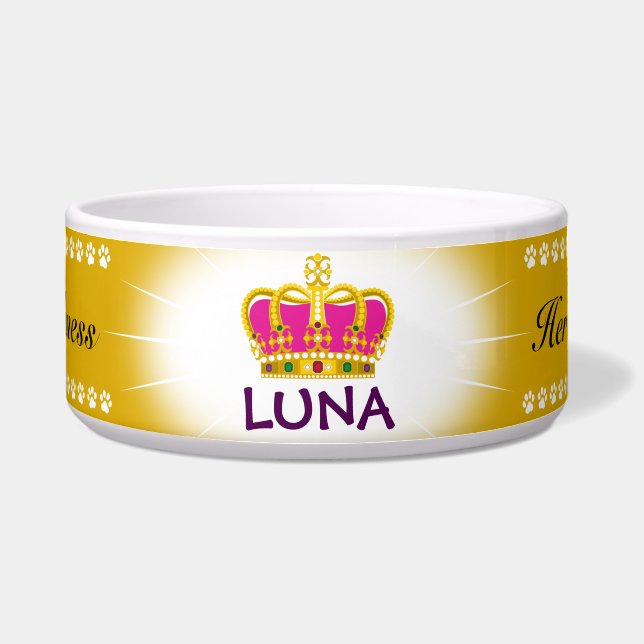 Tigela Sua alteza real (Frente)