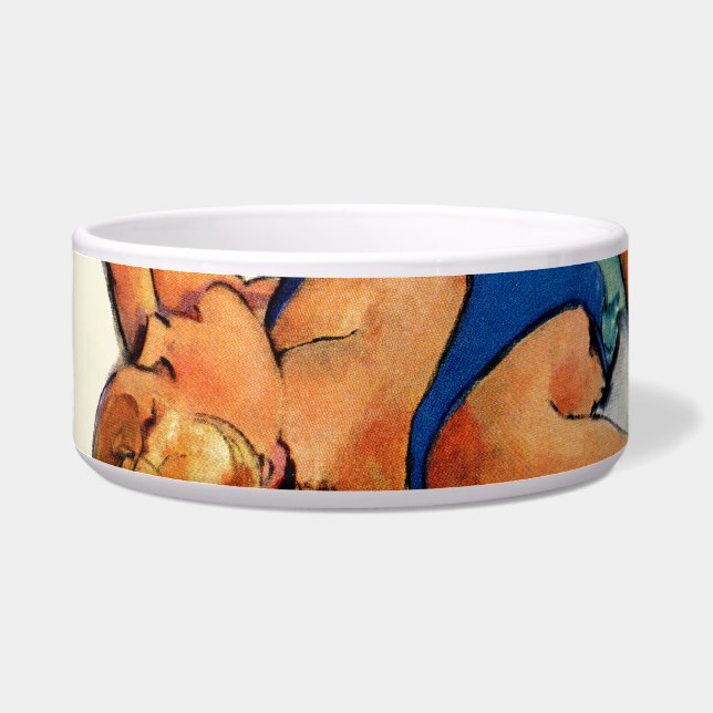 Tigela Sunbathers (Esquerda)