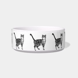 Tigela Tabby Cat cats gatinho felino Strike Bowl