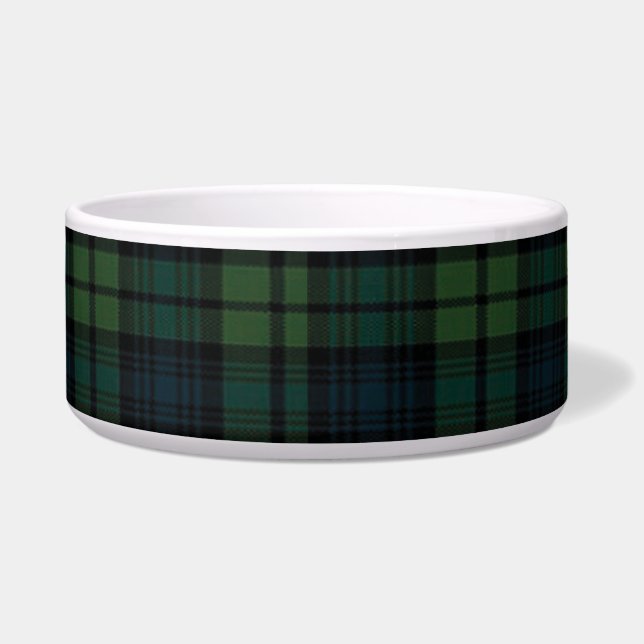 Tigela Tartan Tecido Pet Bowl Grande (Frente)