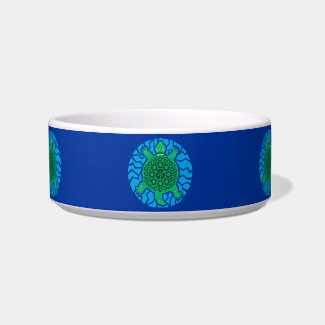 Tigela Tartarugas marinhas, Reciclagem (Frente)