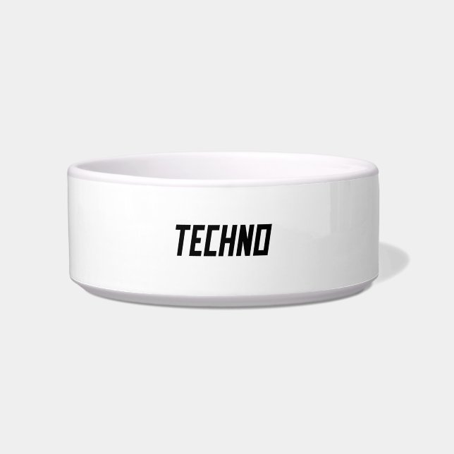 Tigela TECHNO Music (Frente)