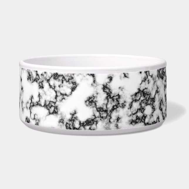Tigela Tendência Moderna Marble Pet Bowl (Frente)