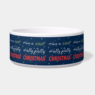 Tigela Tenha um Natal Holly Jolly