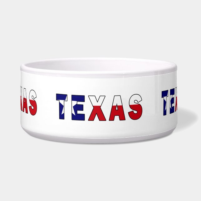 Tigela Texas Flag (Frente)