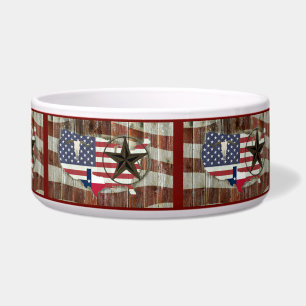 Tigela Texas Lone Star Texas Long Horn