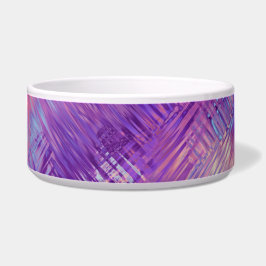 Tigela Textura de Gel de Cristal Roxo Ametist