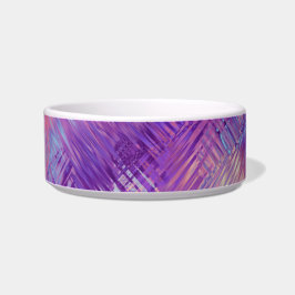 Tigela Textura de Gel de Cristal Roxo Ametist