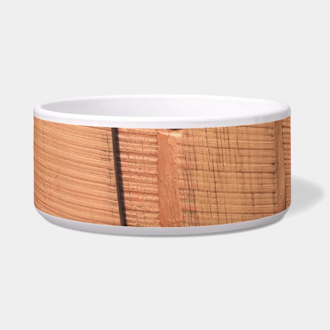 Tigela Textura de madeira (Frente)