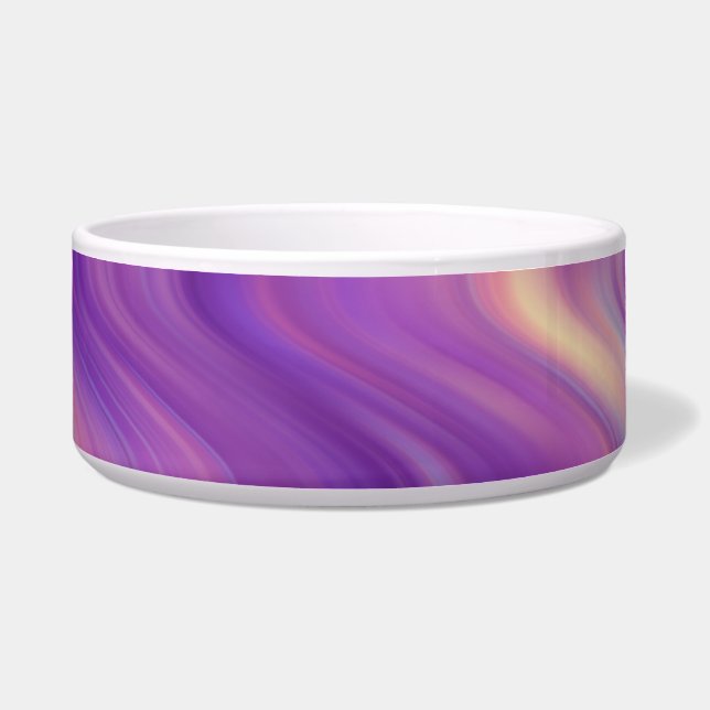 Tigela Textura ondulada violeta (Frente)