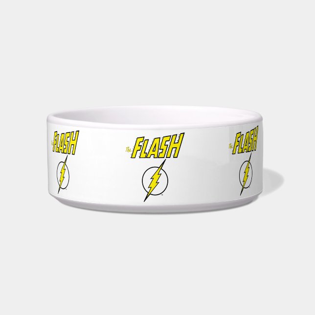 Tigela The Flash Name & Lightning Bolt Logo (Frente)