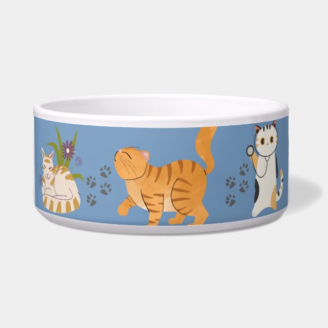Tigela "Tigela do Duo Purrfeito"? (Frente)