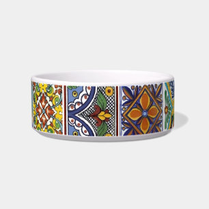 Tigela Tigre Mexicano de Azulejos Talavera