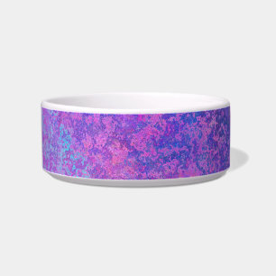 Tigela Tinta Álcool Arco-Íris, Abstrato cor-de-rosa brilh
