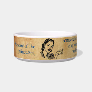 Tigela Tinta de 50 engraçada da Princesa SlipperyJoe
