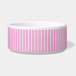 Tigela Tiras Rosa Neon Modernas com Efeito 3D