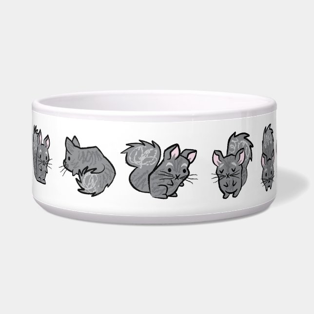 Tigela Toda a Chinchilla No Filla (Esquerda)