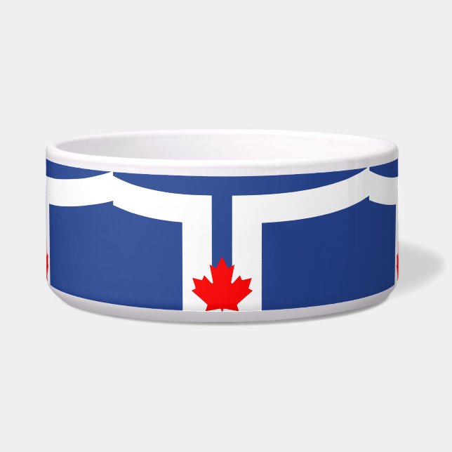 Tigela Toronto Flag Pet Bowl (Frente)