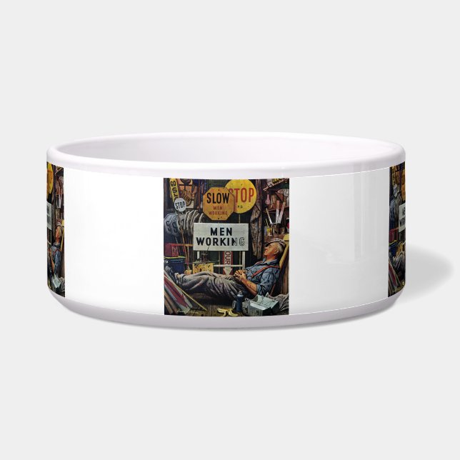 Tigela Trabalho dos homens (Frente)