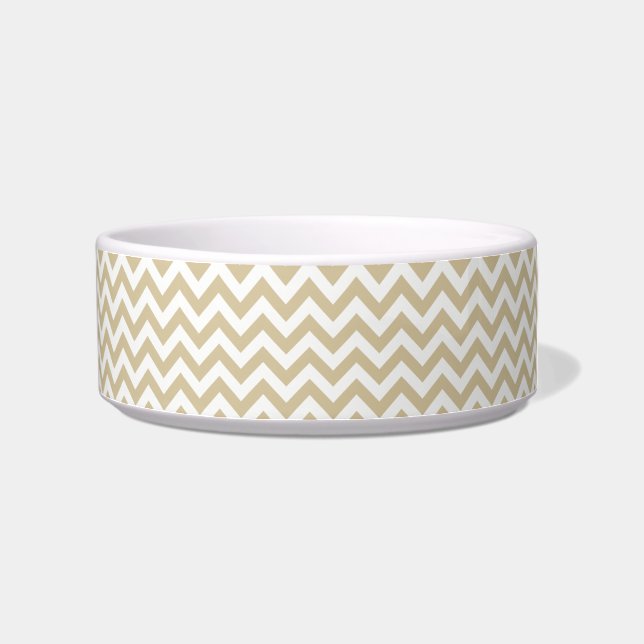 Tigela Trendy Chevron Cat Bowl (Direita)