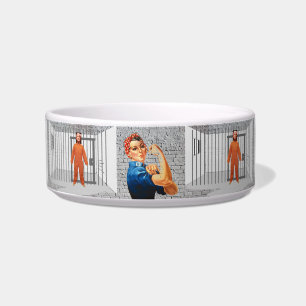 Tigela Trump Prisoner Pet Bowl