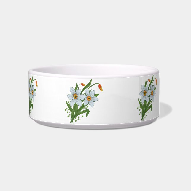Tigela Tulipas e Flores de Narcisos (Direita)