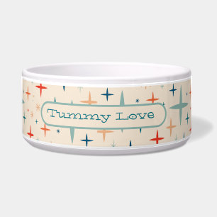 Tigela Tummy de amor com Comida de boi de caroço