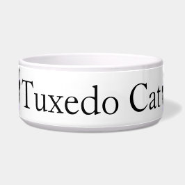 Tigela Tuxedo Cat Bowl