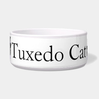 Tigela Tuxedo Cat Bowl