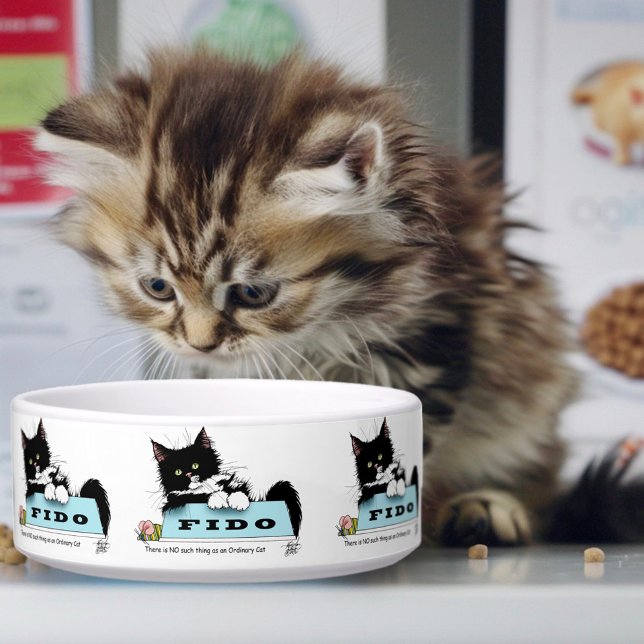 Tigela Tuxedo Kitten Dog's Bowl (Criador carregado)