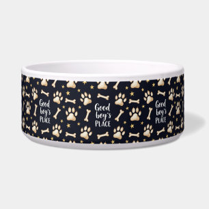 Tigela Um bom lugar para garotos, Dog Bowl
