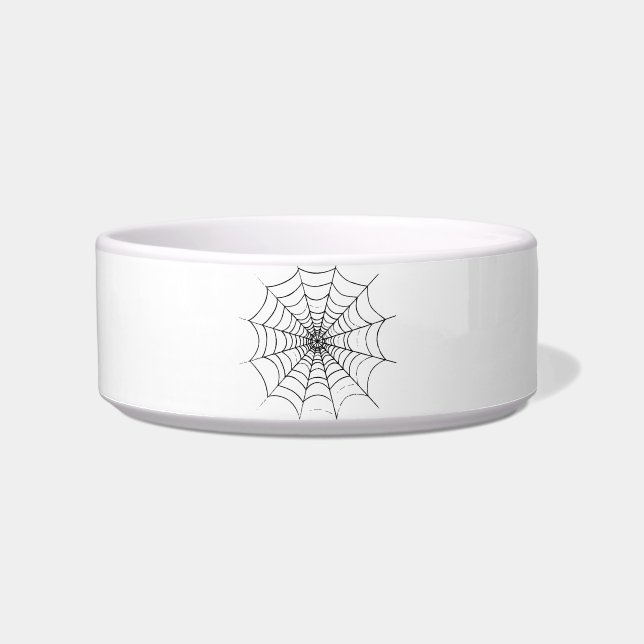 Tigela Uma Web de aranha simples (Frente)