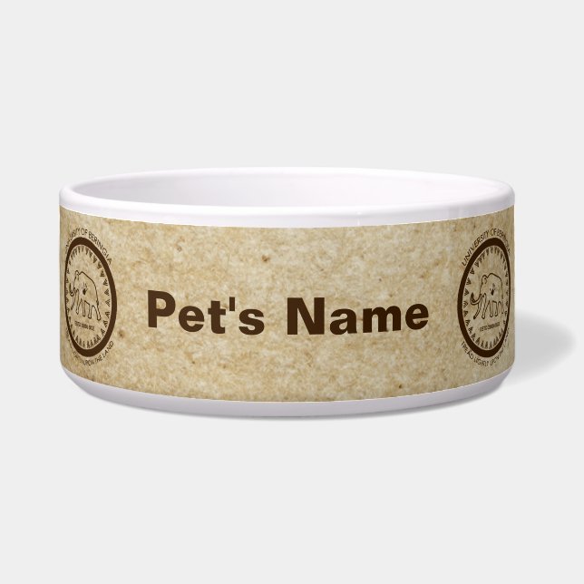 Tigela Universidade de Beringia Mammoth (Frente)