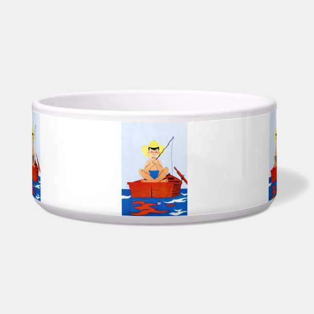 Tigela Vão os peixes (Frente)