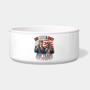 Tigela Vermelho Branco Embriagado Trump George Washington