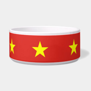 Tigela Vietnam Flag Pet Bowl