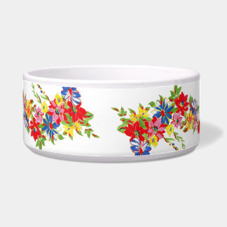 Tigela Vintage Floral Pet Bowl
