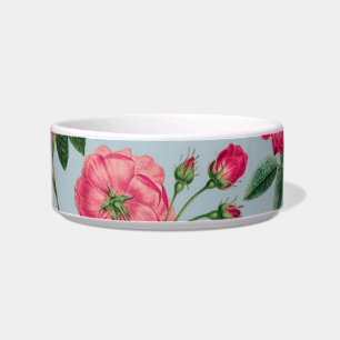 Tigela Vintage Pink Roses Design
