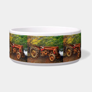 Tigela Vintage Red Fazenda Trator