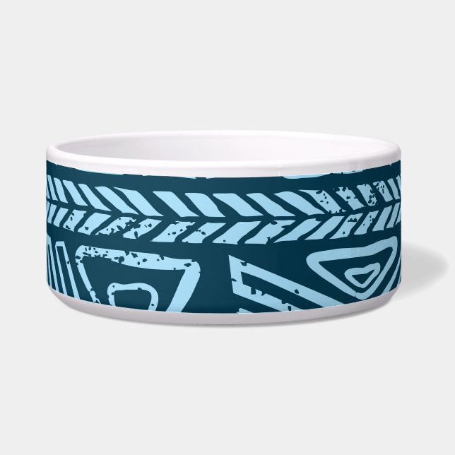 Tigela Vintage tribal, padrão perfeito. (Frente)