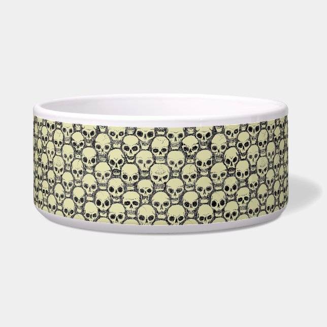 Tigela Wall o' Skulls (Frente)