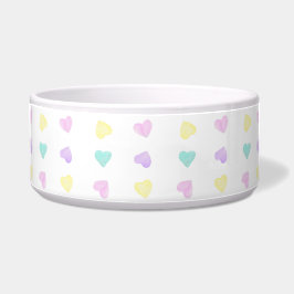Tigela Watercolor Convo Heartz Pet Bowl