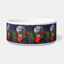 Weimaraner Christmas Wreath