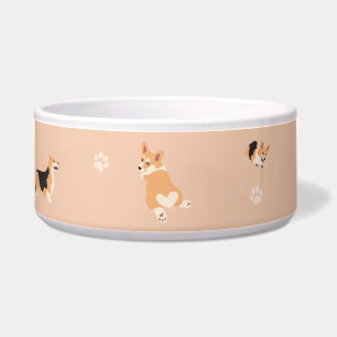 TIGELA WELSH CORGI DOG BOWL