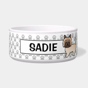 Tigela Wheaten Cairn Terrier Cartoon Dog