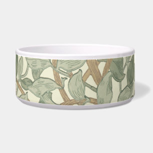 Tigela William Morris Honeysuckle Green Floral