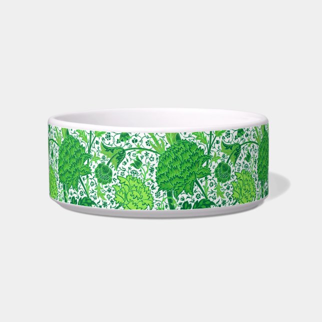 Tigela William Morris Jacobean Floral, Emerald Green (Esquerda)