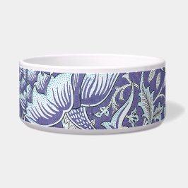 Tigela William Morris Windrush Padrão Floral Azul