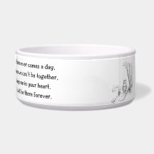 Winnie the Pooh "Forever" Cerâmica Pet Bowl